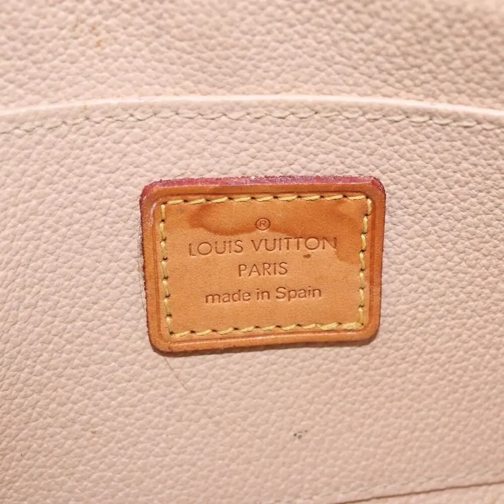 Louis Vuitton Monogram Pochette Cosmetic PM Pouch Brown
